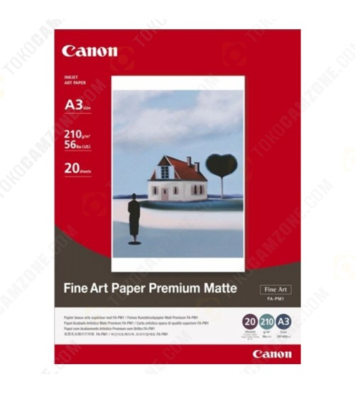 Canon Fine Art Paper Premium Matte II FA-PM1/A3 (20 Sheets)